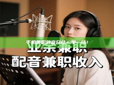 浮梁手机兼职致富日结一单一结！